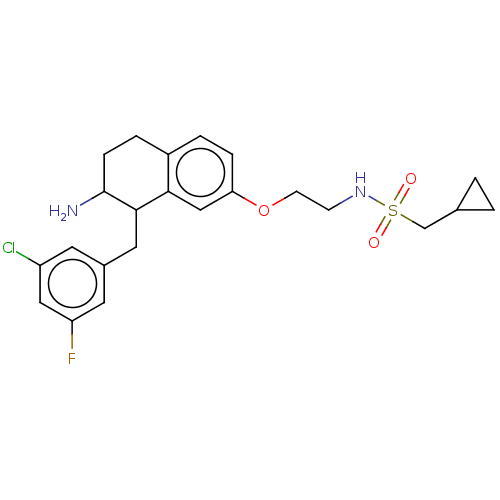 Chemical structure of BindingDB Monomer ID 164671