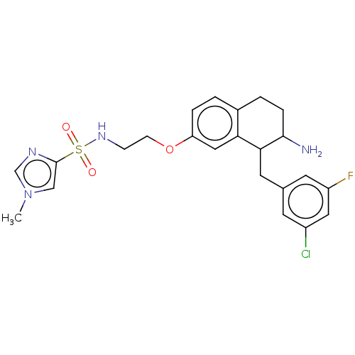 Chemical structure of BindingDB Monomer ID 164672