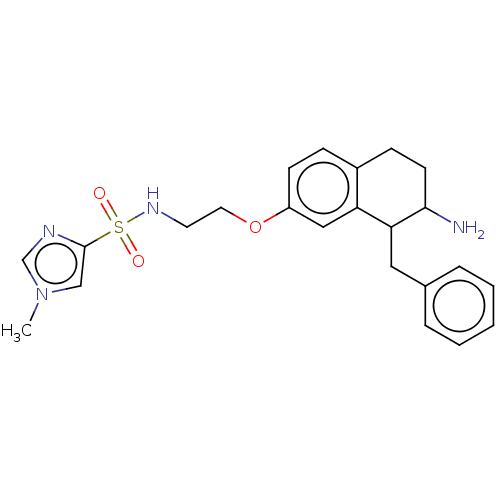 Chemical structure of BindingDB Monomer ID 164762