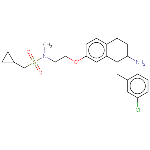 Chemical structure of BindingDB Monomer ID 164834