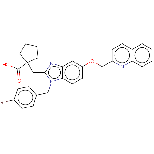 Chemical structure of BindingDB Monomer ID 164996