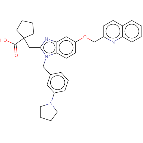 Chemical structure of BindingDB Monomer ID 165164