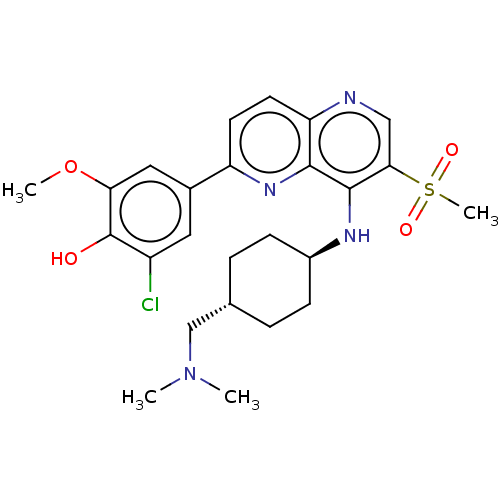 Chemical structure of BindingDB Monomer ID 166071