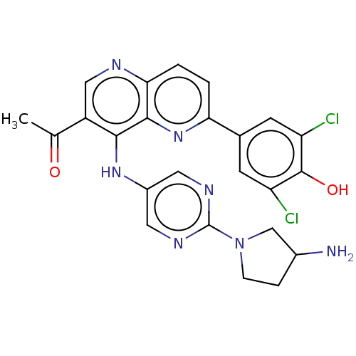 Chemical structure of BindingDB Monomer ID 166097