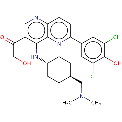 Chemical structure of BindingDB Monomer ID 166100