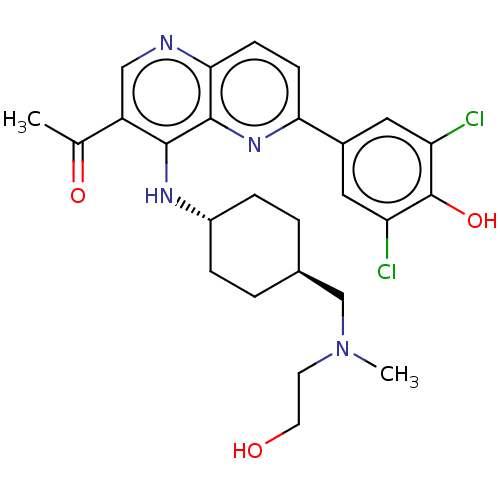 Chemical structure of BindingDB Monomer ID 166104