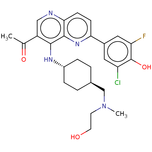 Chemical structure of BindingDB Monomer ID 166105