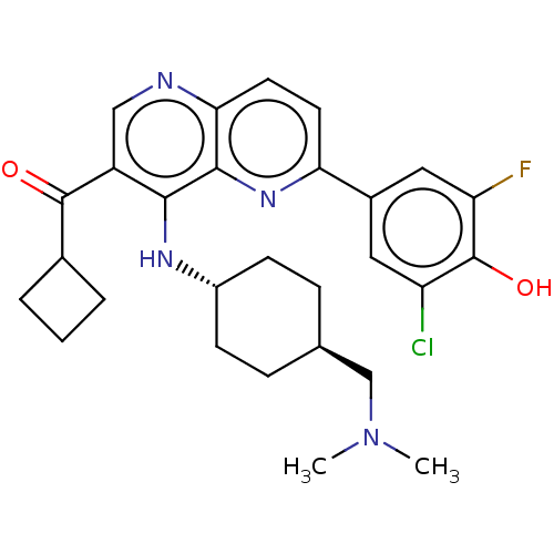 Chemical structure of BindingDB Monomer ID 166164