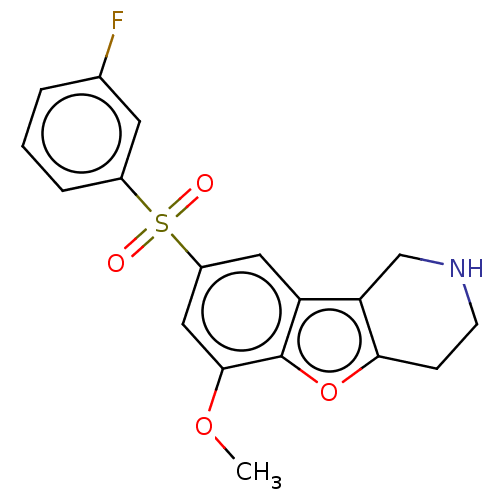 Chemical structure of BindingDB Monomer ID 166309