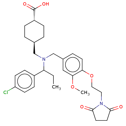 Chemical structure of BindingDB Monomer ID 166504
