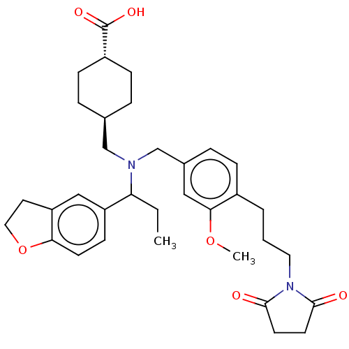 Chemical structure of BindingDB Monomer ID 166507