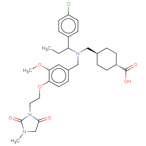 Chemical structure of BindingDB Monomer ID 166508