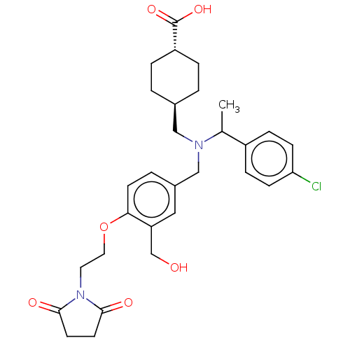 Chemical structure of BindingDB Monomer ID 166526