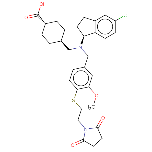 Chemical structure of BindingDB Monomer ID 166529