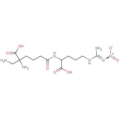 Chemical structure of BindingDB Monomer ID 166688