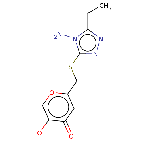 Chemical structure of BindingDB Monomer ID 166694