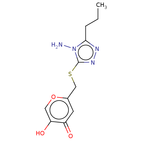 Chemical structure of BindingDB Monomer ID 166695