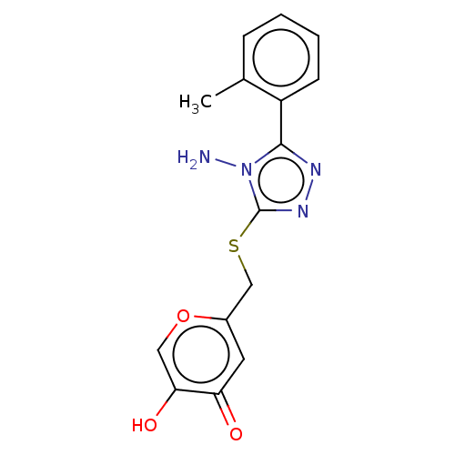 Chemical structure of BindingDB Monomer ID 166699