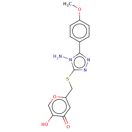 Chemical structure of BindingDB Monomer ID 166700