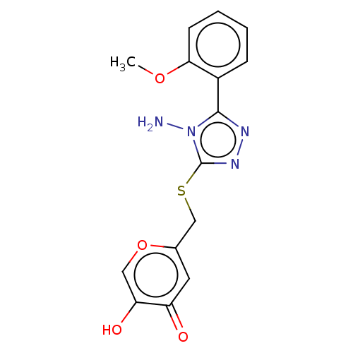Chemical structure of BindingDB Monomer ID 166701