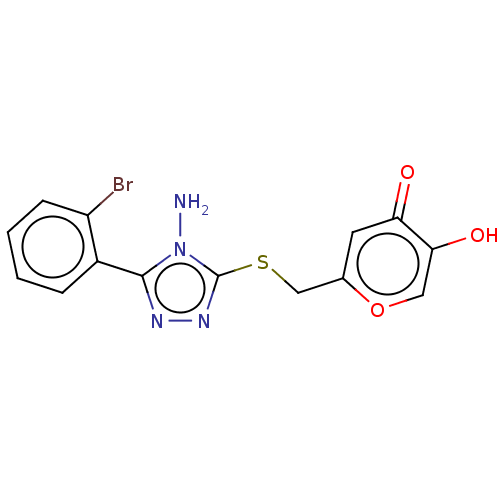 Chemical structure of BindingDB Monomer ID 166704