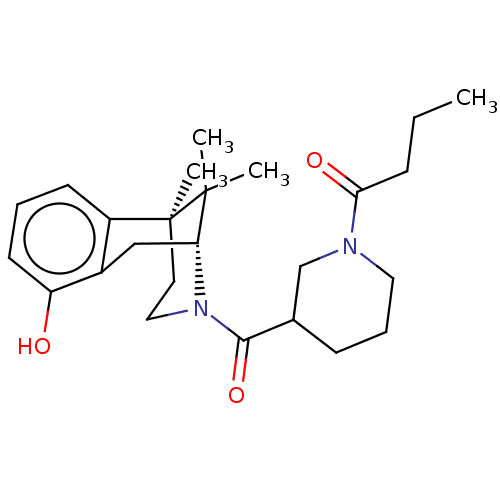 Chemical structure of BindingDB Monomer ID 166836