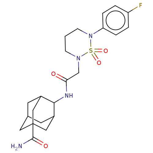 Chemical structure of BindingDB Monomer ID 167434