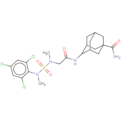 Chemical structure of BindingDB Monomer ID 167441