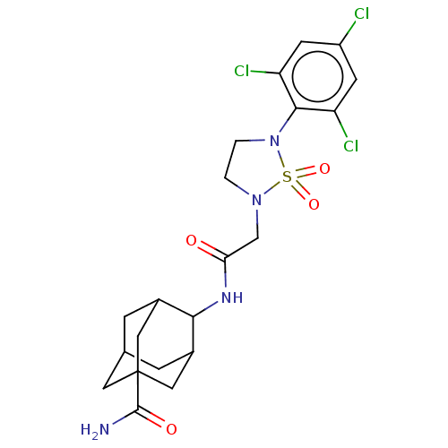 Chemical structure of BindingDB Monomer ID 167442