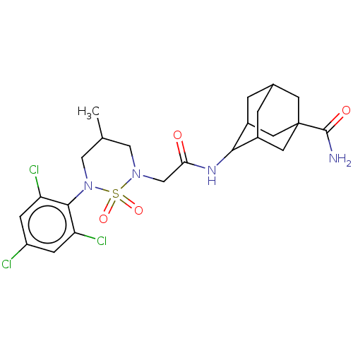 Chemical structure of BindingDB Monomer ID 167444