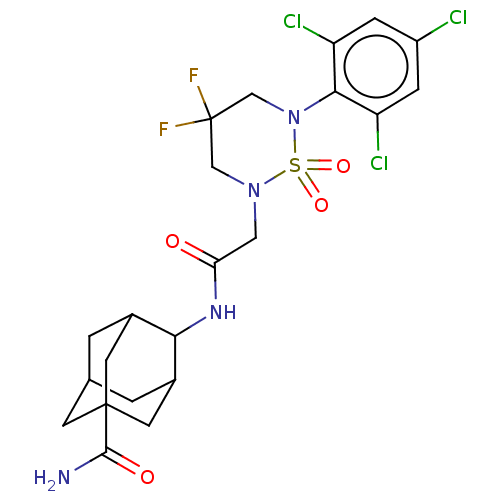 Chemical structure of BindingDB Monomer ID 167445