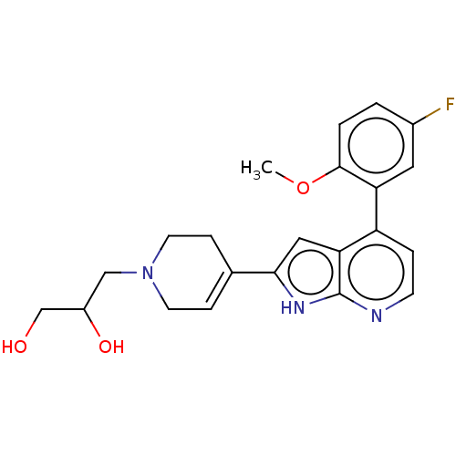 Chemical structure of BindingDB Monomer ID 167699