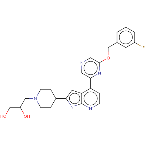 Chemical structure of BindingDB Monomer ID 167841