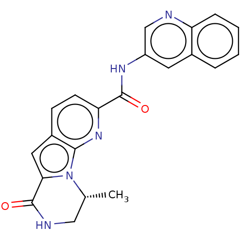 Chemical structure of BindingDB Monomer ID 168030