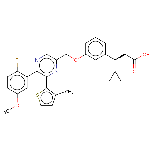 Chemical structure of BindingDB Monomer ID 168154