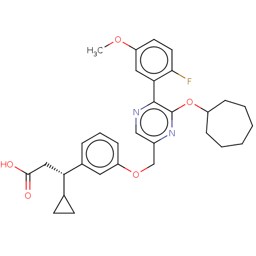 Chemical structure of BindingDB Monomer ID 168157