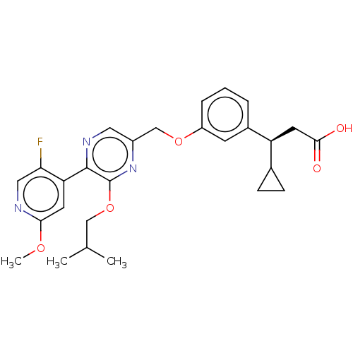 Chemical structure of BindingDB Monomer ID 168159