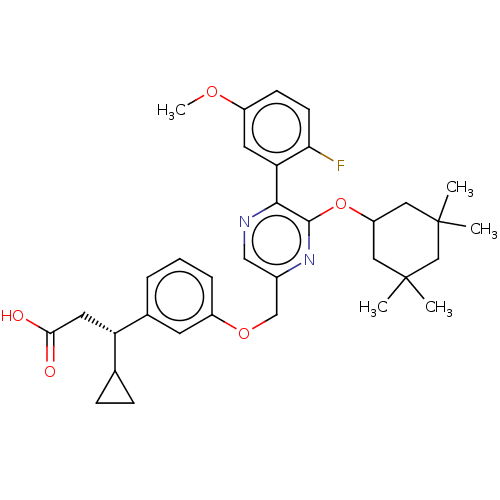 Chemical structure of BindingDB Monomer ID 168161
