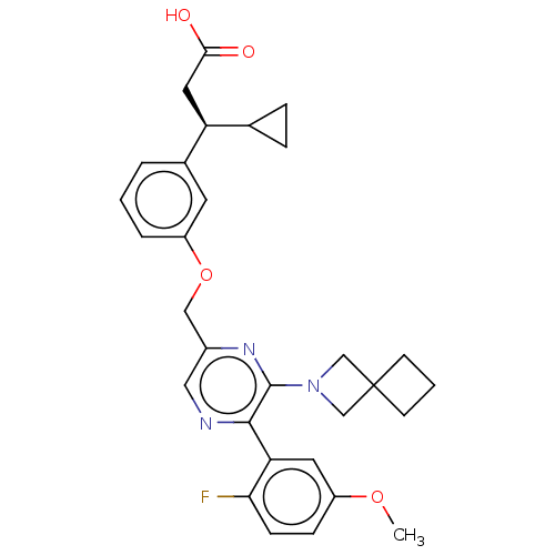 Chemical structure of BindingDB Monomer ID 168166