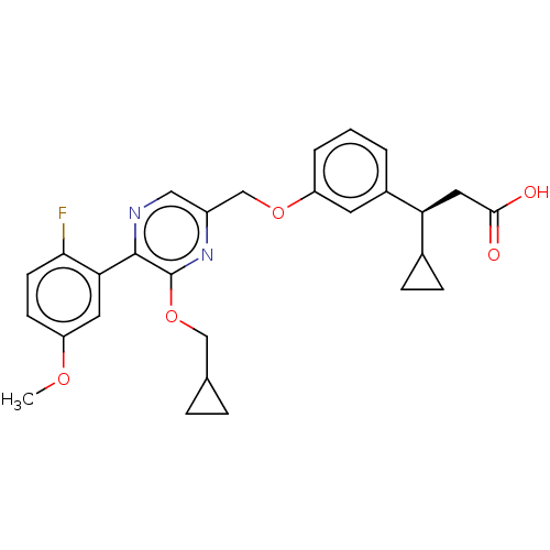 Chemical structure of BindingDB Monomer ID 168172