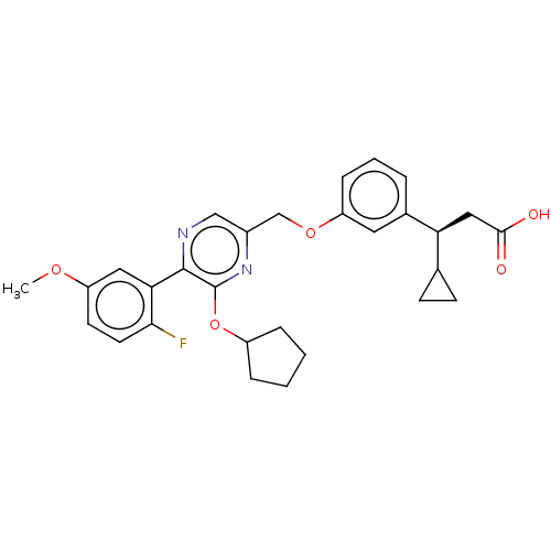 Chemical structure of BindingDB Monomer ID 168175