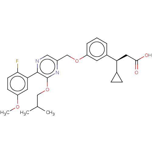 Chemical structure of BindingDB Monomer ID 168182