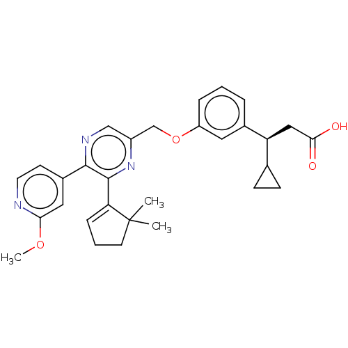 Chemical structure of BindingDB Monomer ID 168183