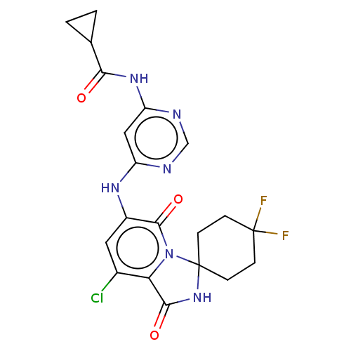 Chemical structure of BindingDB Monomer ID 168221