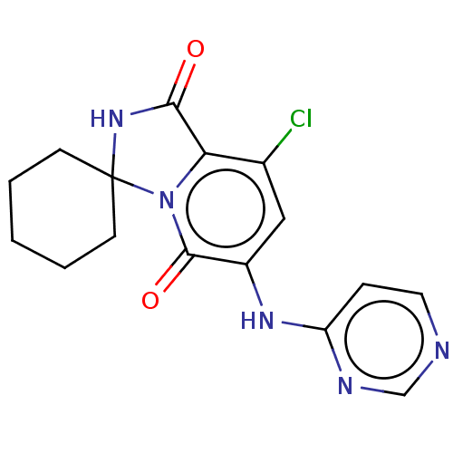 Chemical structure of BindingDB Monomer ID 168281