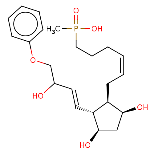Chemical structure of BindingDB Monomer ID 168294