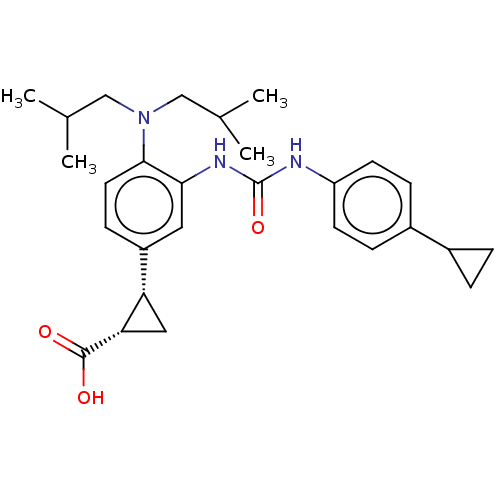 Chemical structure of BindingDB Monomer ID 168334