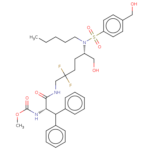 Chemical structure of BindingDB Monomer ID 168608