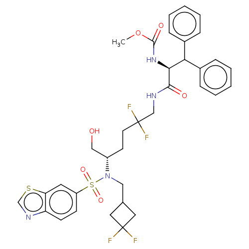 Chemical structure of BindingDB Monomer ID 168609
