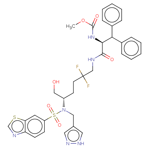 Chemical structure of BindingDB Monomer ID 168610